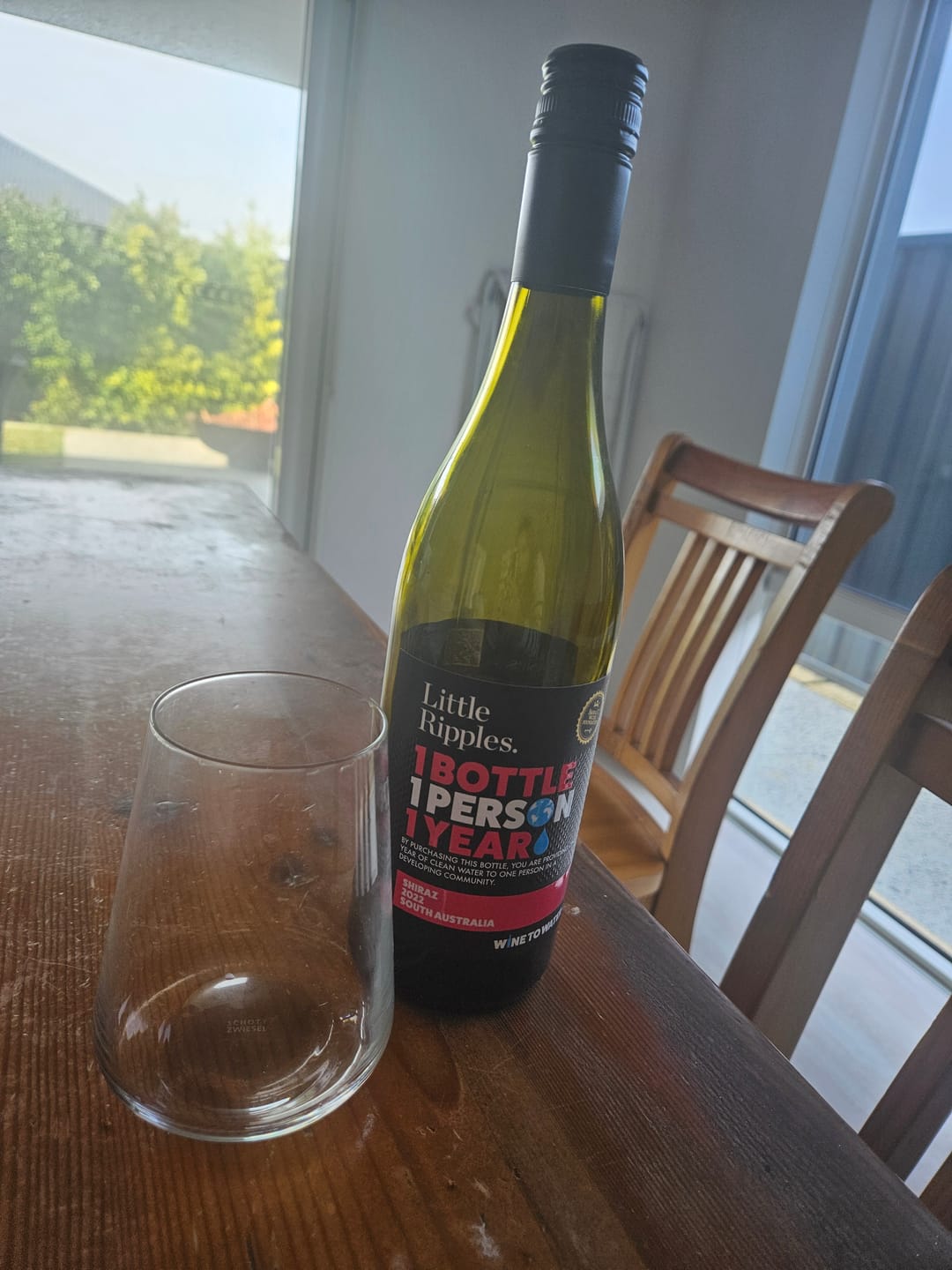 Customer photo review of Shiraz - Single Bottle