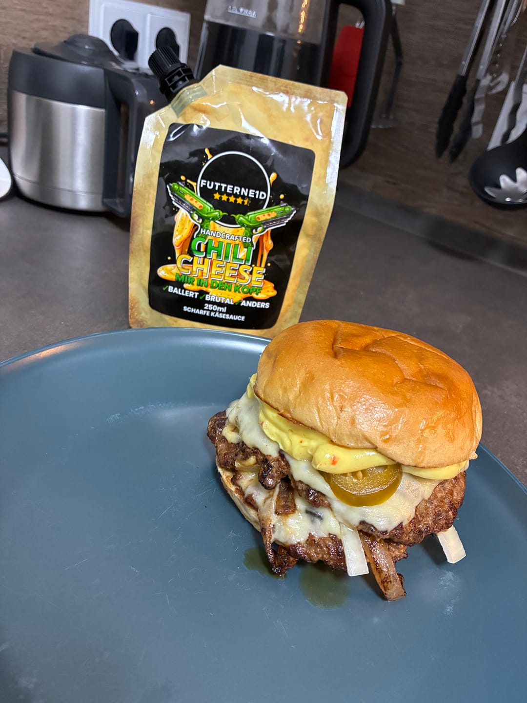 Customer photo review of CHILI CHEESE Sauce 250ml