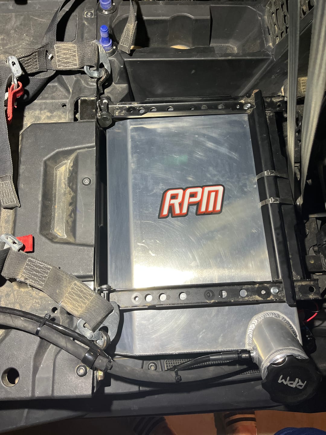 Customer photo review of RPM Pro R, Turbo R, Pro XP, Pro S 4 Seat 7.5 Gallon Floor Board Fuel Tank