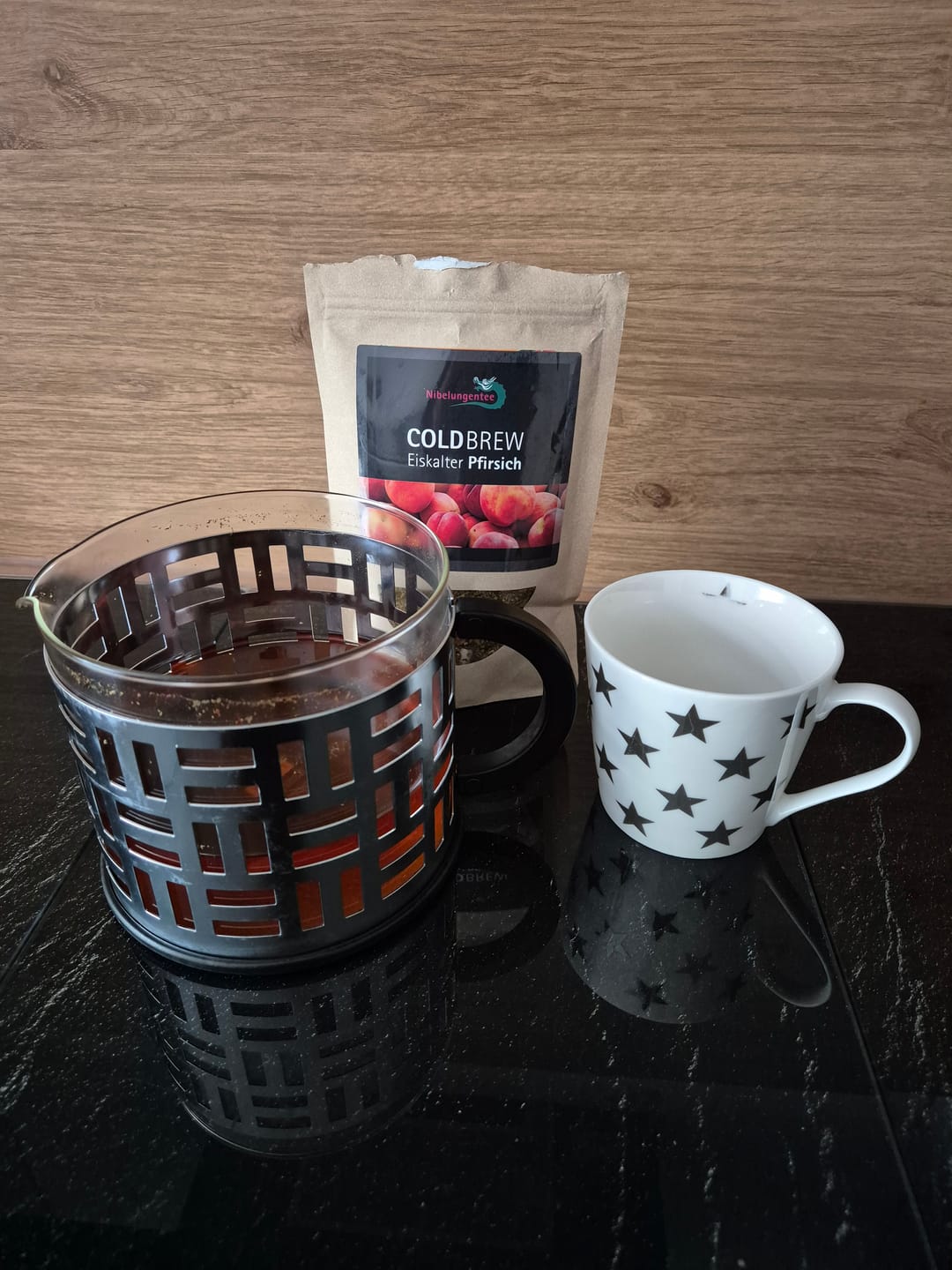 Customer photo review of Cold Brew Eiskalter Pfirsich