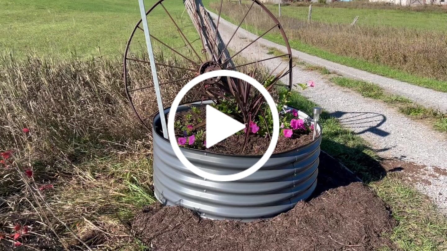 Customer video review of 17” Tall Large Round