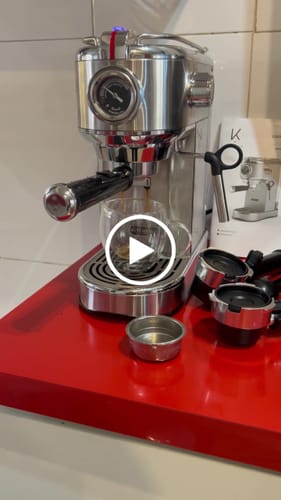 Customer video review of Cafetera Espresso Bari 5 en 1