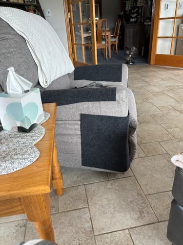 Customer photo review of KrabMat - Katten Krabmat Zelfklevend Meubelbeschermer