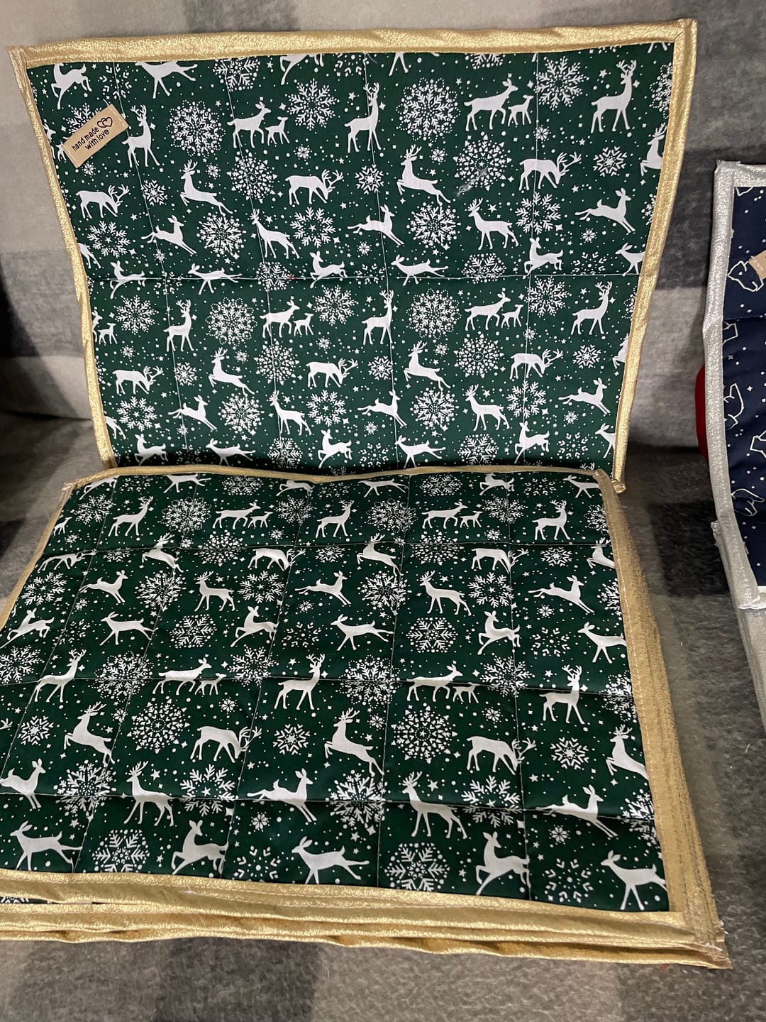 Customer photo review of Reindeer Polycotton Fabric
