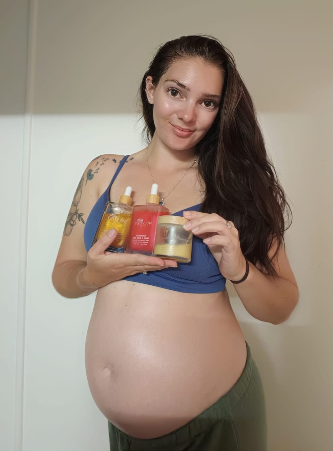 Customer photo review of New Watermelon Belly & Body Oil