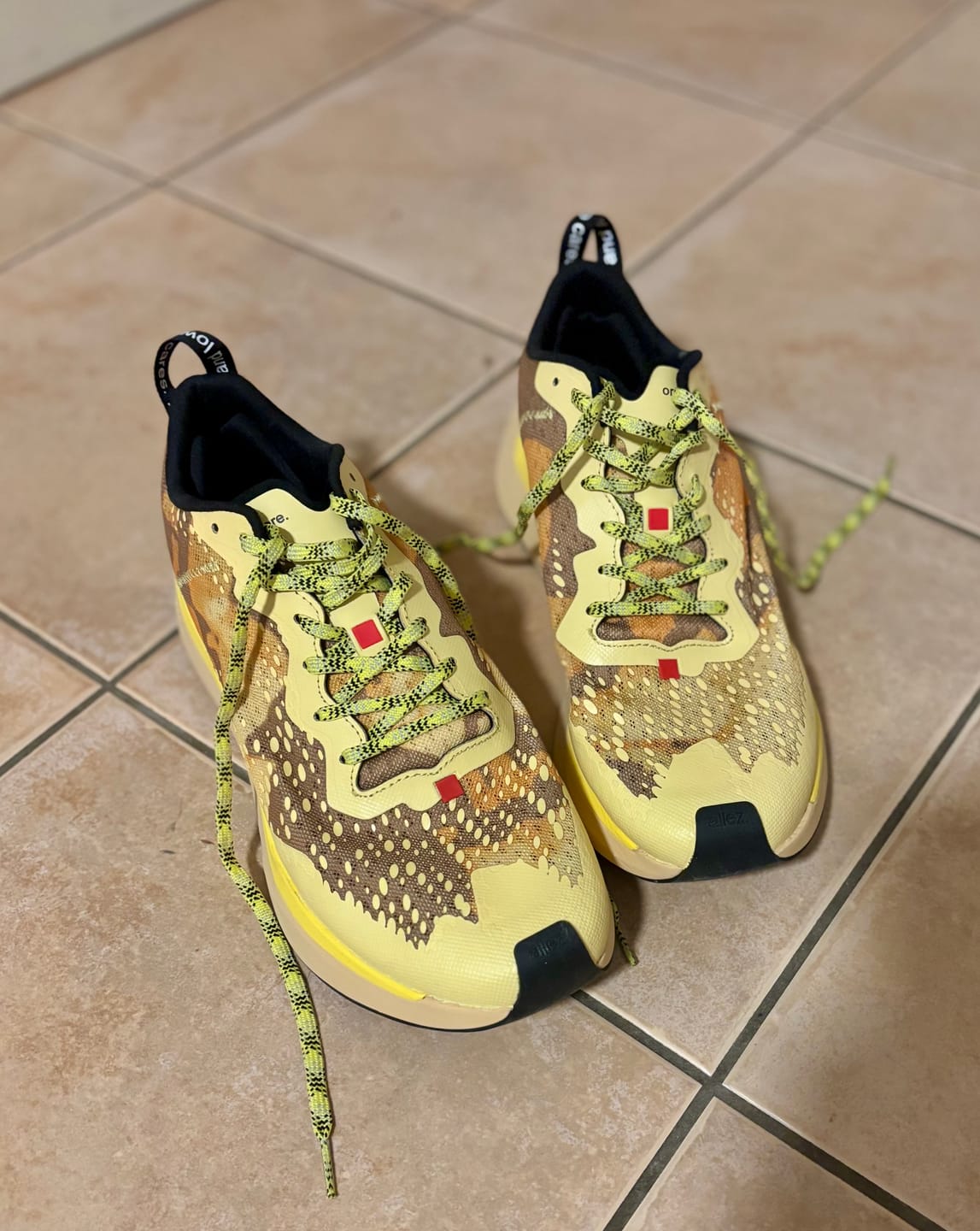 Customer photo review of one more, yellow personality.