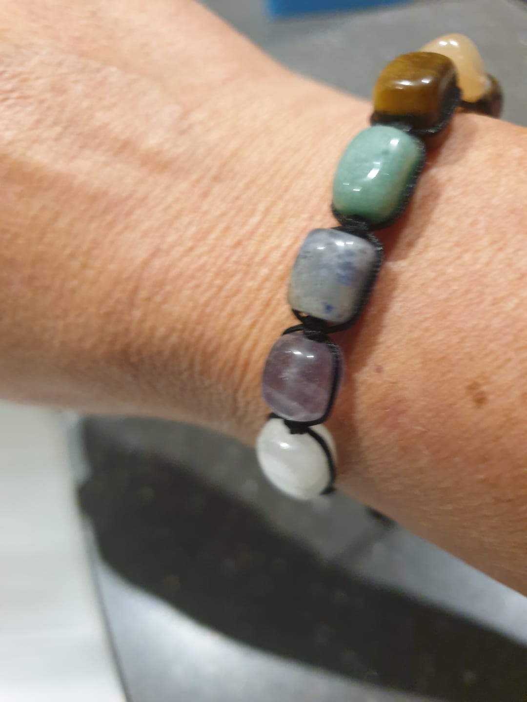 Customer photo review of Bracelet Guérison - 7 Chakras