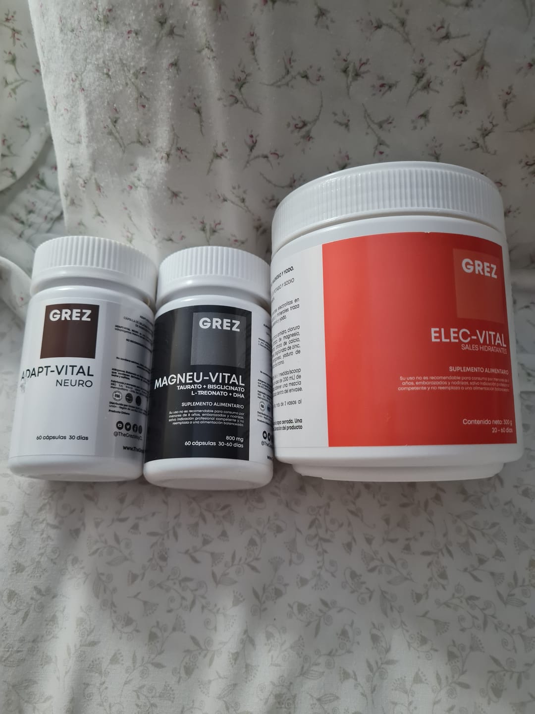 Customer photo review of ELEC-VITAL - Minerales electrolitos / Polvo 300g