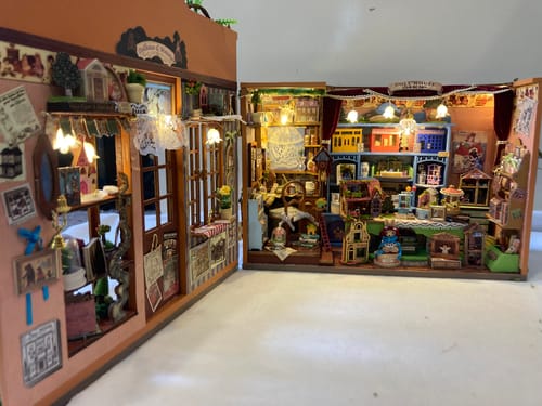 Customer photo review of Fairy-Tale Wonderhouse DIY Miniature Dollhouse Kit