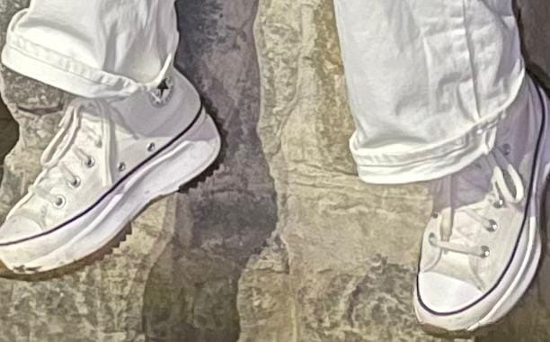 Customer photo review of Zapatilla Converse Run Star Hike Plataforma Mujer Blanco