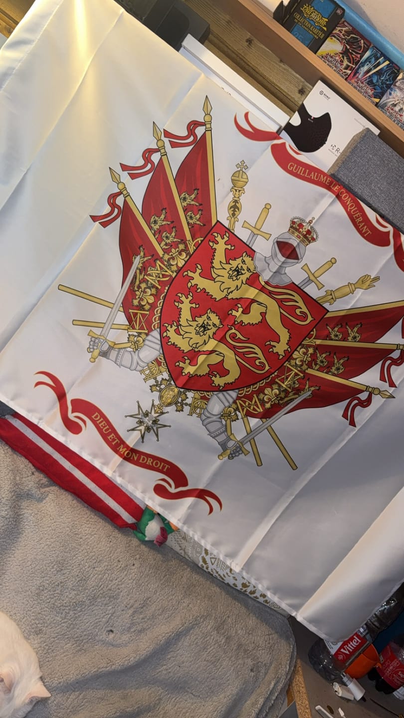 Customer photo review of Drapeau - Blason de Guillaume le Conquérant