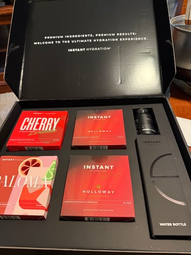 Customer photo review of Premium Electrolyte Drink Mix