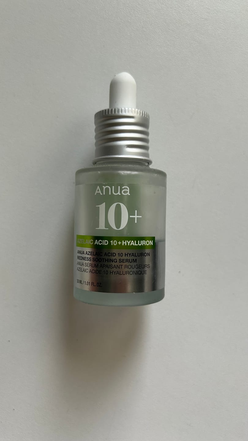 Customer photo review of Serums ar azelaīnskābi Anua Azelaic Acid 10 Hyaluron Redness Soothing Serum