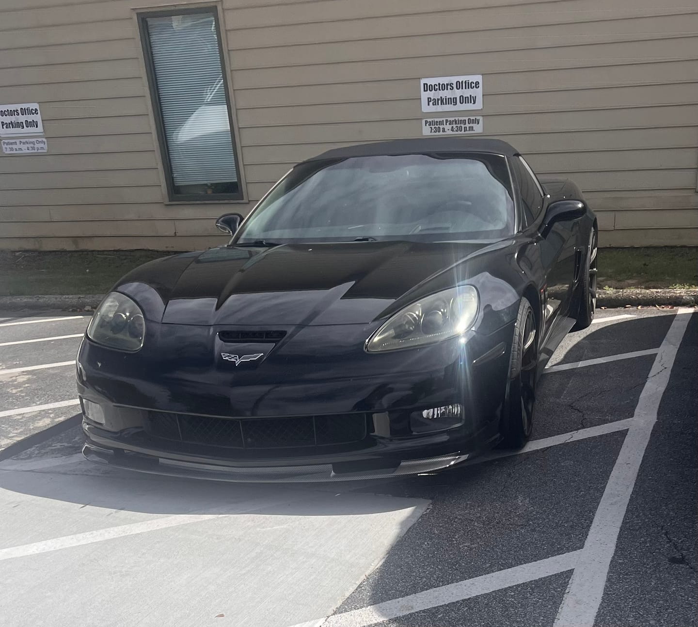 Customer photo review of Corvette C6 Grand Sport / Z06 Front Splitter Lip | ZR1 Conversion Package