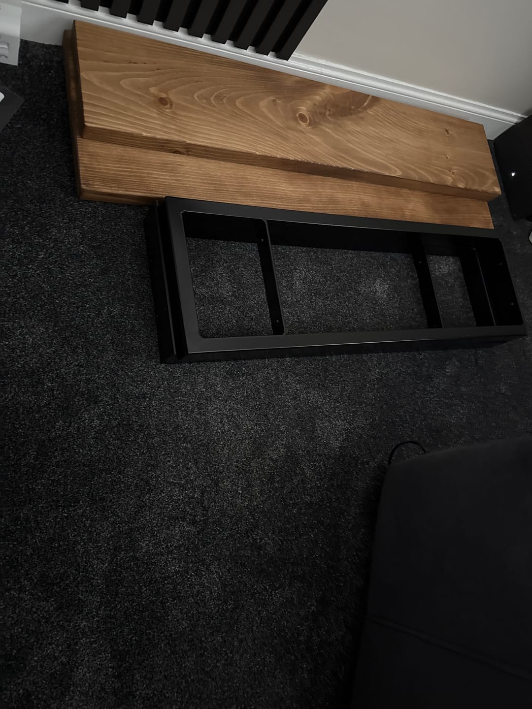 Customer photo review of Console Table with Shelf | 30cm Depth