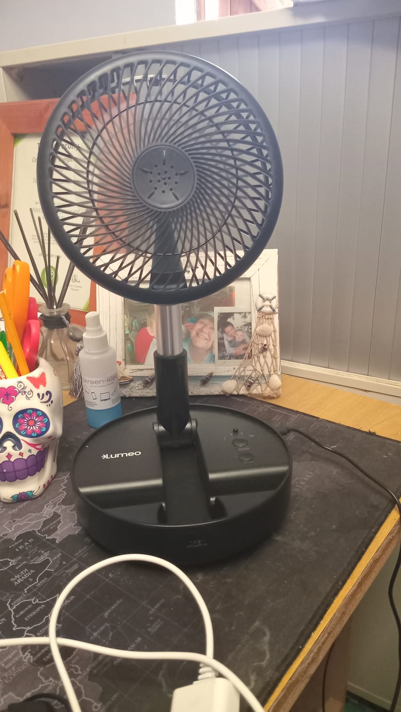 Customer photo review of Lumeo Smart Fan