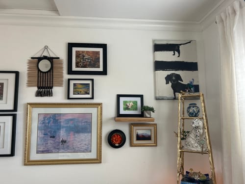 Customer photo review of SAUSAGE DOG CANVAS