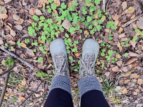 Customer photo review of Vaistoa Uoma 2 -paljasjalkavaelluskengät