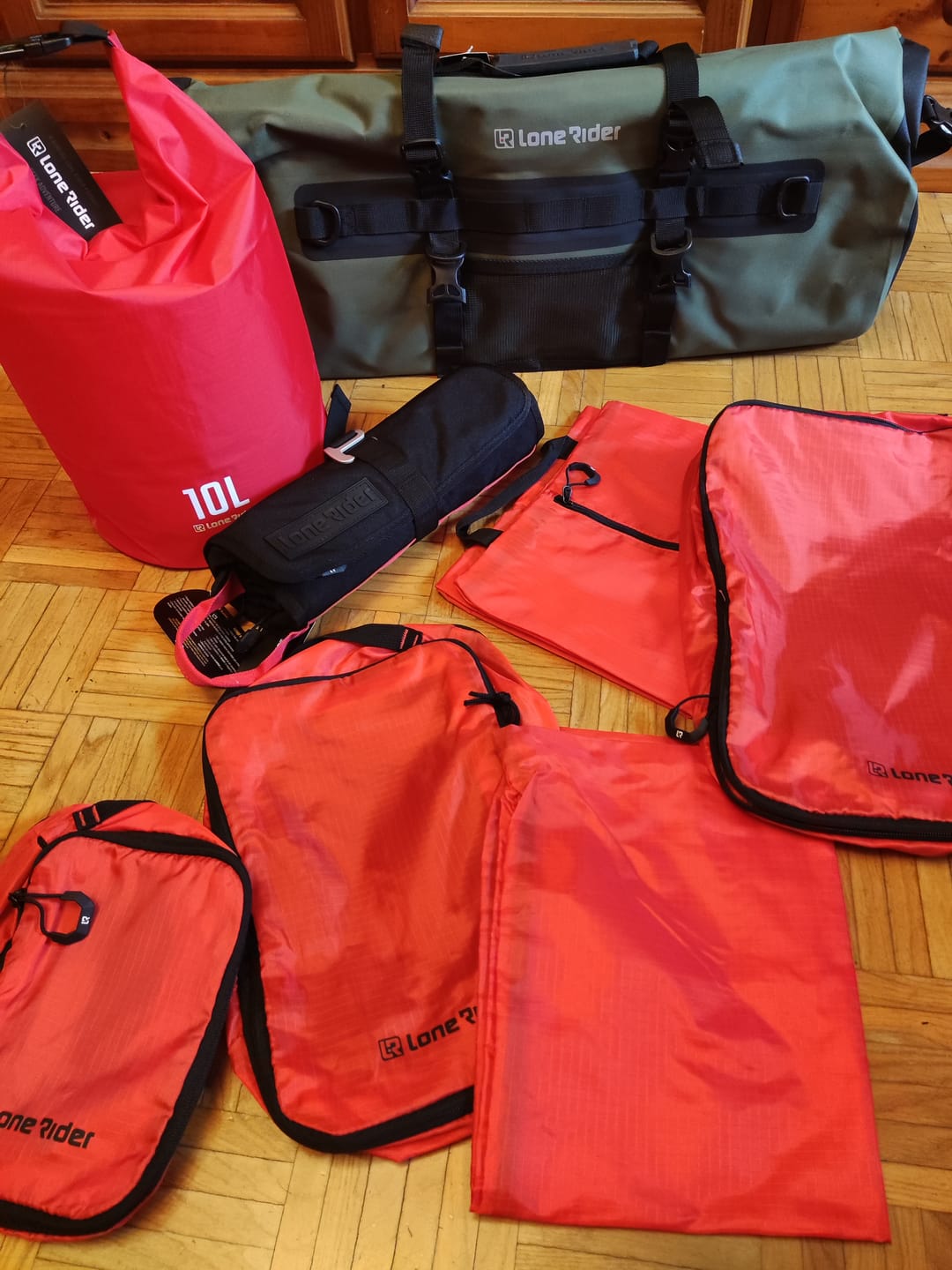 Customer photo review of Travel Packing Cubes - Ultimate Travel Packing Set