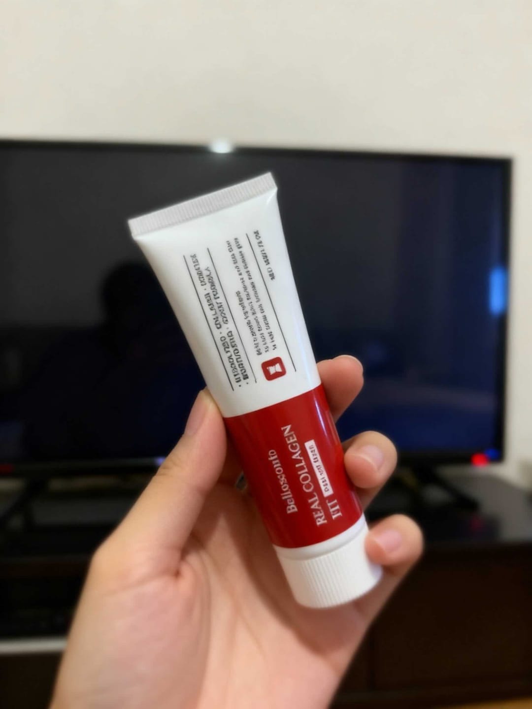 Customer photo review of Collagen Fit™ - Máscara Rejuvenescedora de Colagénio