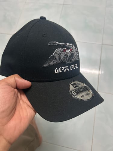 Customer photo review of 9FORTY New Era x Transformers One Megatron Black Adjustable