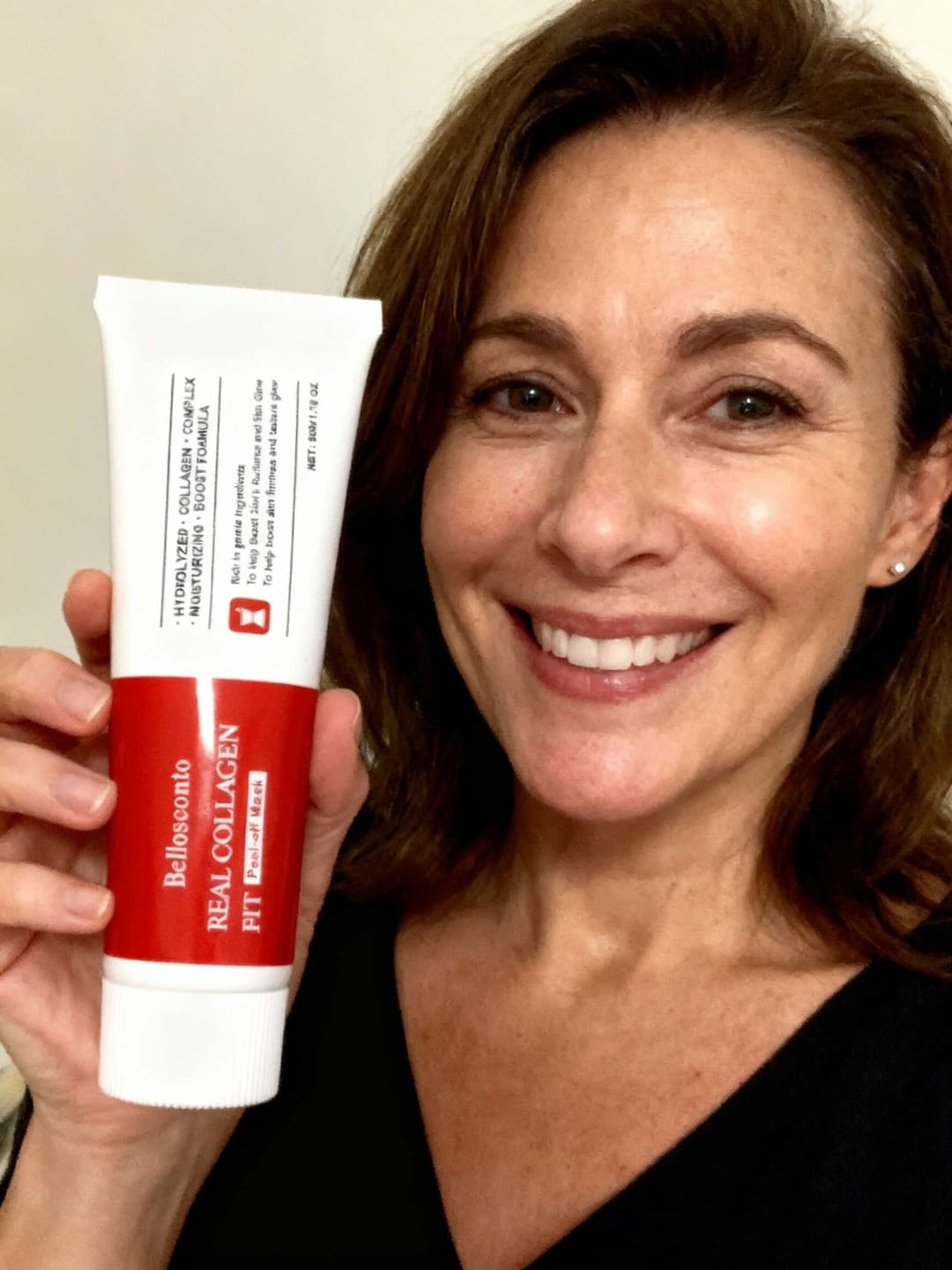 Customer photo review of Collagen Fit™ - Máscara Rejuvenescedora de Colagénio
