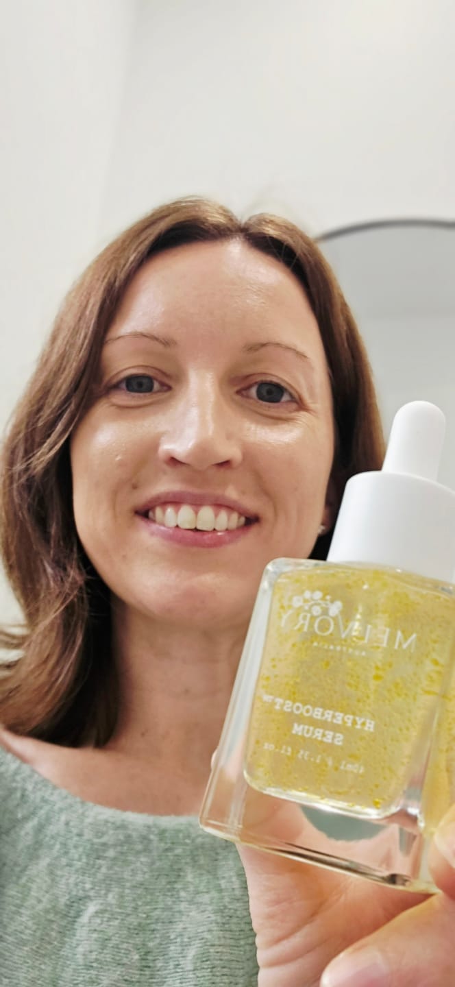 Customer photo review of Vitamin C 10% HYPERBOOST® Serum