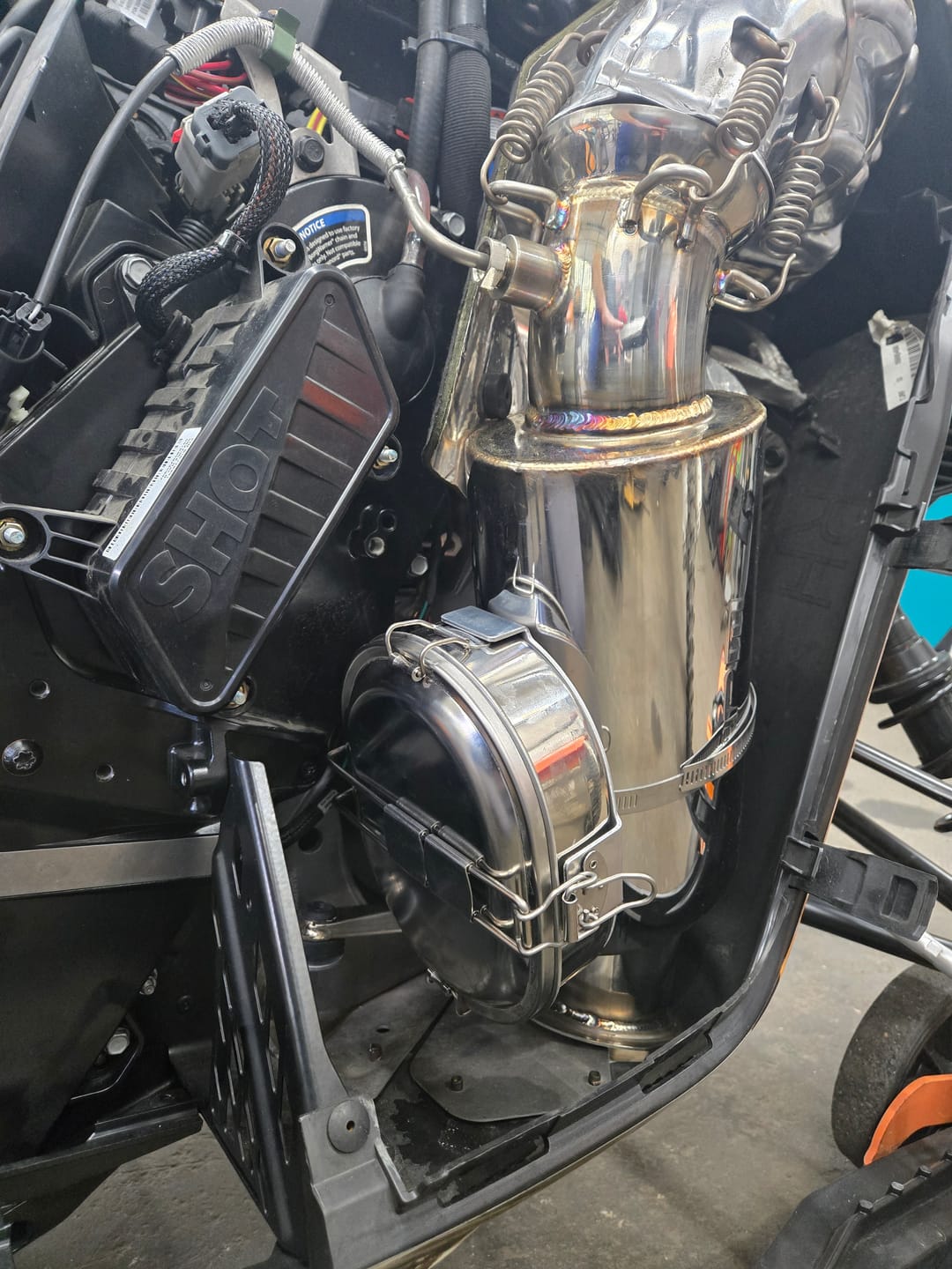 Customer photo review of Trail Chef Food Warmer Muffler Pot