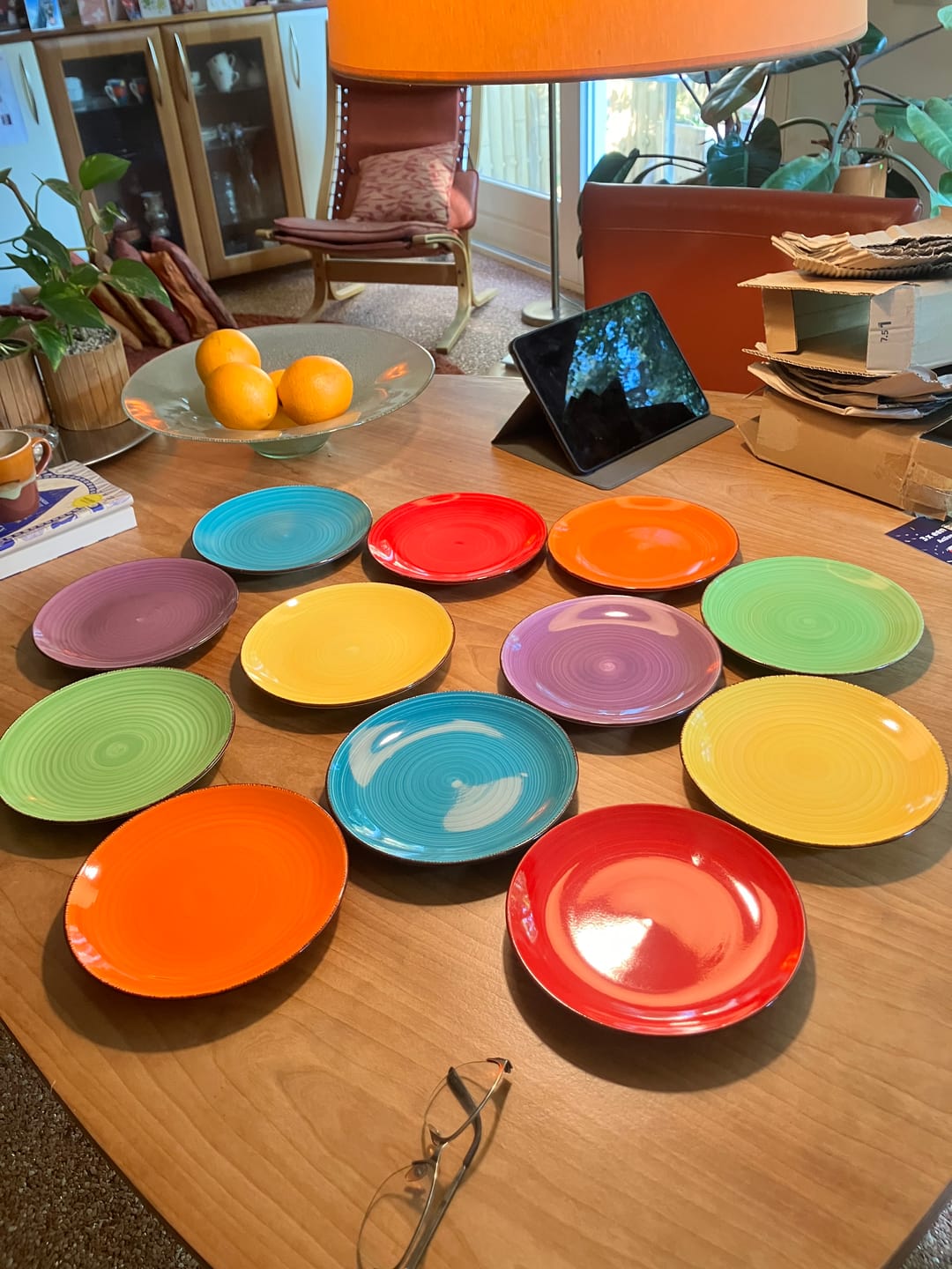 Customer photo review of Studio Tavola Ontbijtborden / Dessertborden Sunny Summer ø 19 cm - 6 stuks