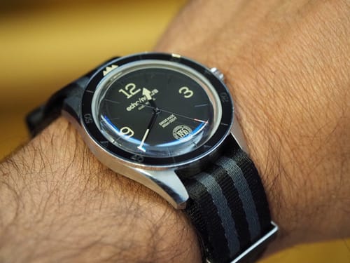 Customer photo review of HD Bond Nylon Watch Strap