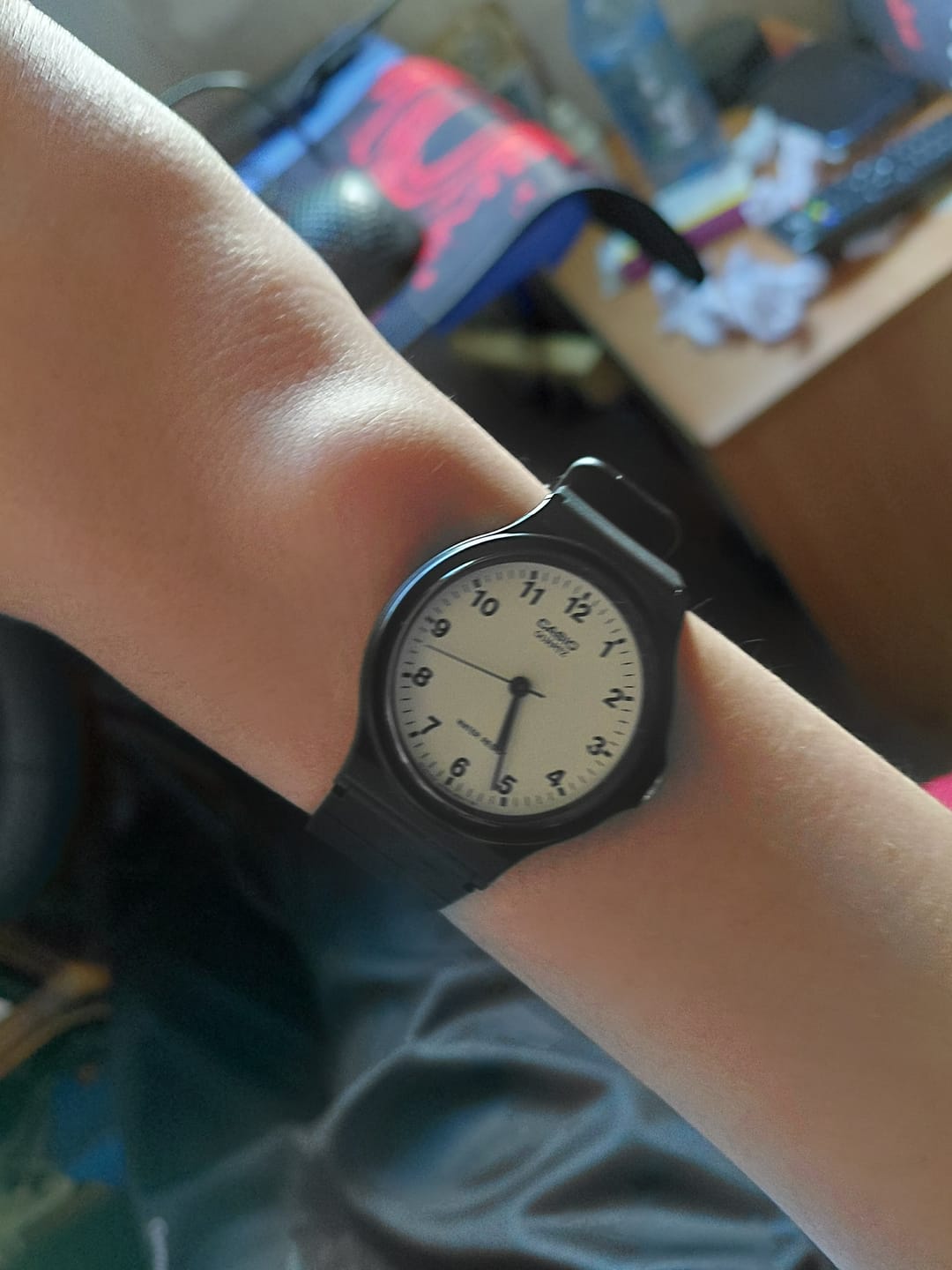 Customer photo review of Reloj Casio Vintage MQ-24-7BLDF Blanco Números