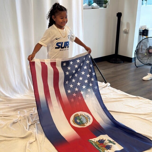 Customer photo review of Custom Country Flag Blend