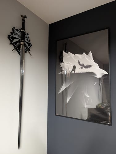 Customer photo review of Geralt of Rivia's Silver Sword - The Witcher