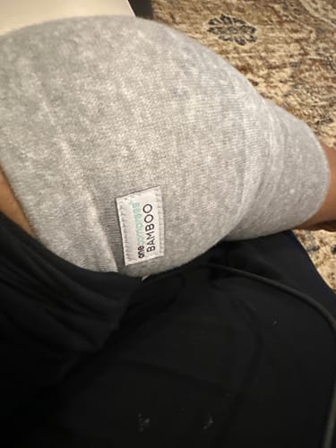 Customer photo review of Premium Bamboo Knee Sleeve (Single)