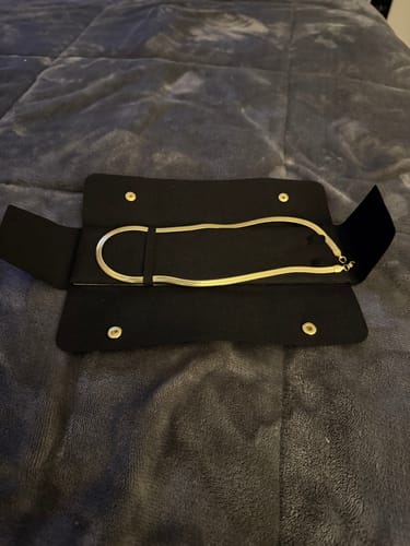 Customer photo review of Herringbone Necklace