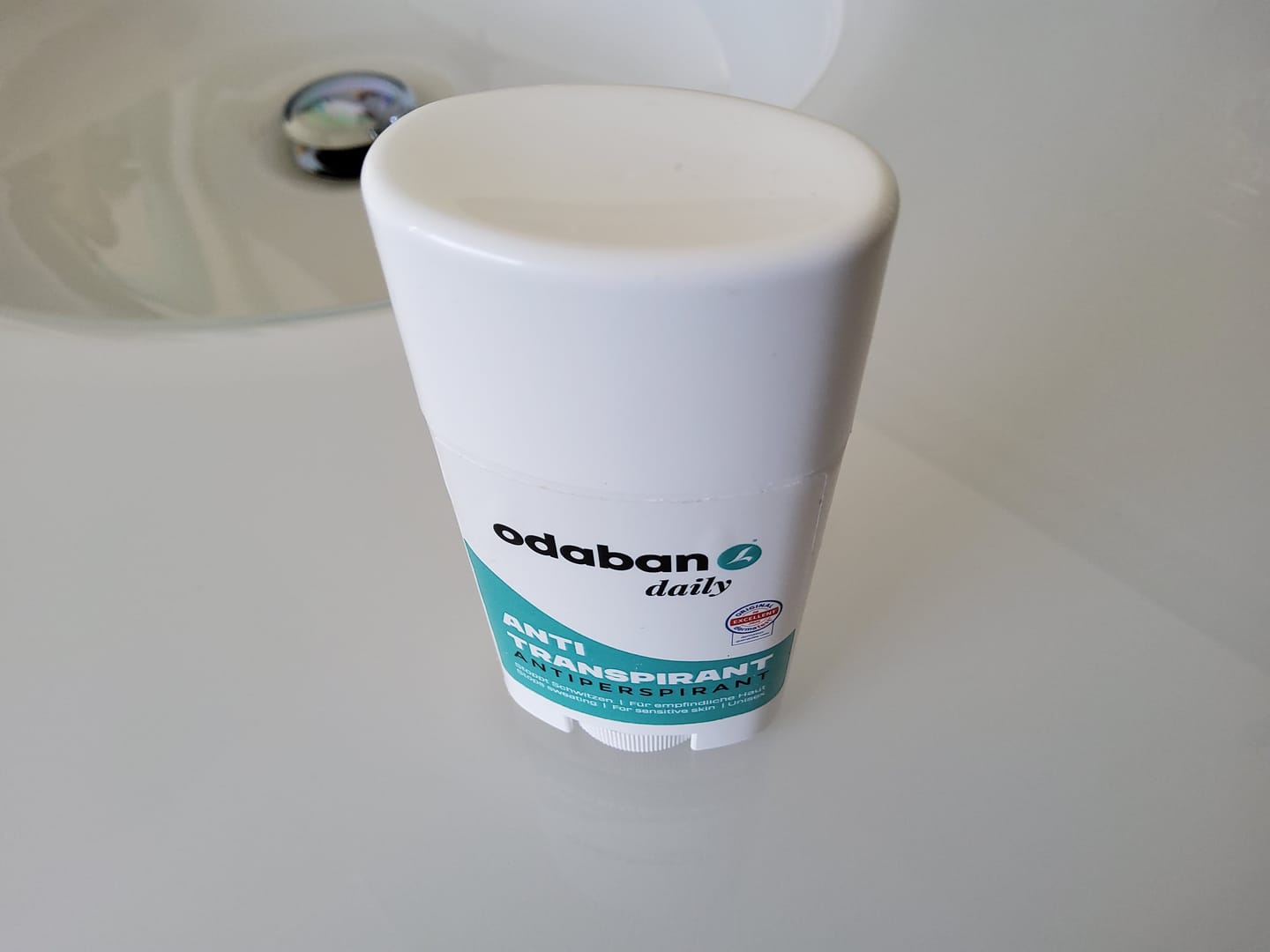 Customer photo review of odaban® Daily - Antitranspirant Deo Stick 2er Set