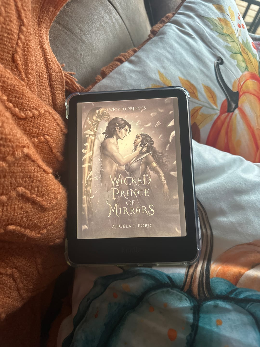 Customer photo review of Wicked Prince of Mirrors: A villain gets the girl romantasy