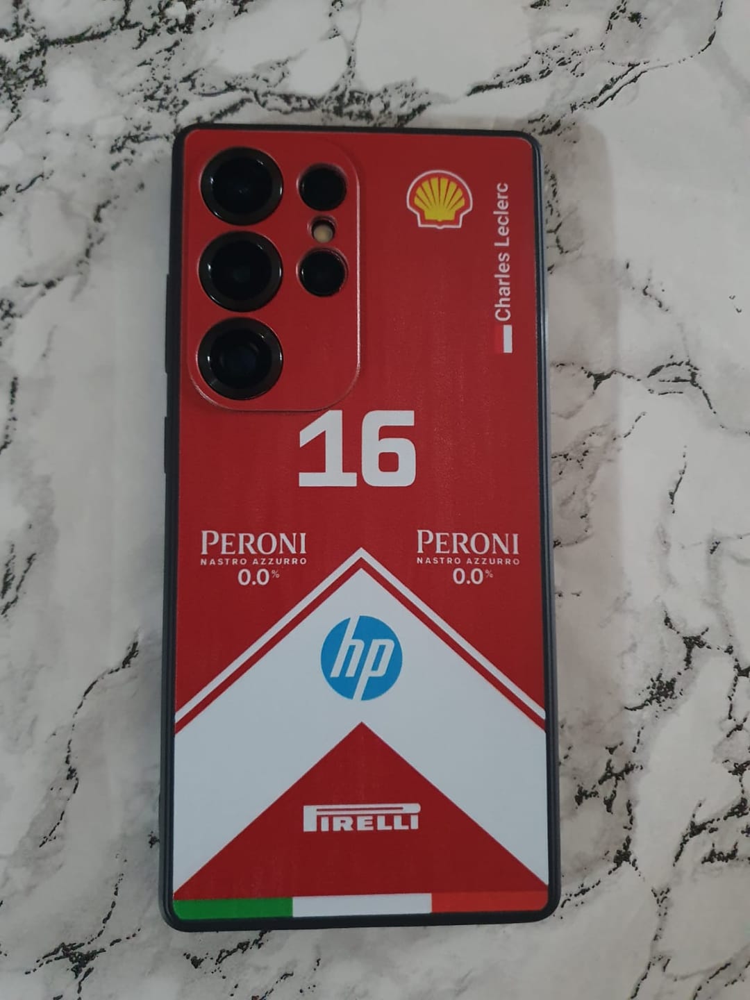 Customer photo review of Ferrari F1 2025 SF-25 Livery - Individuelle Handyhülle für Samsung