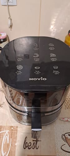 Customer photo review of Air Fryer Novio Grill & Fry