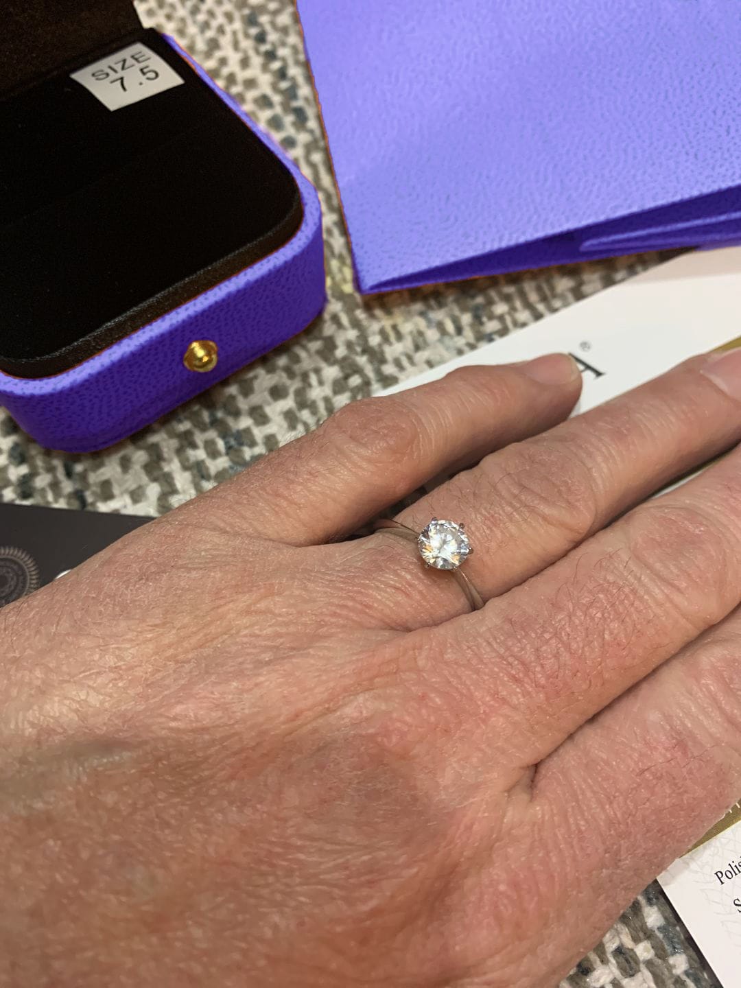 Customer photo review of Eterna Ring