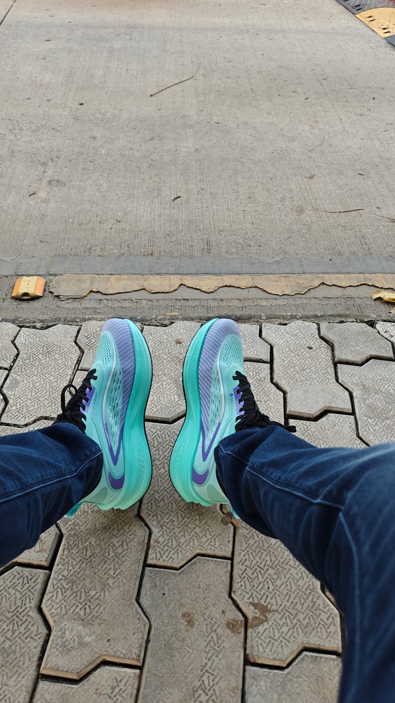 Customer photo review of Bacca Bucci Zephyr – All-Day Comfort Running & Training Shoes