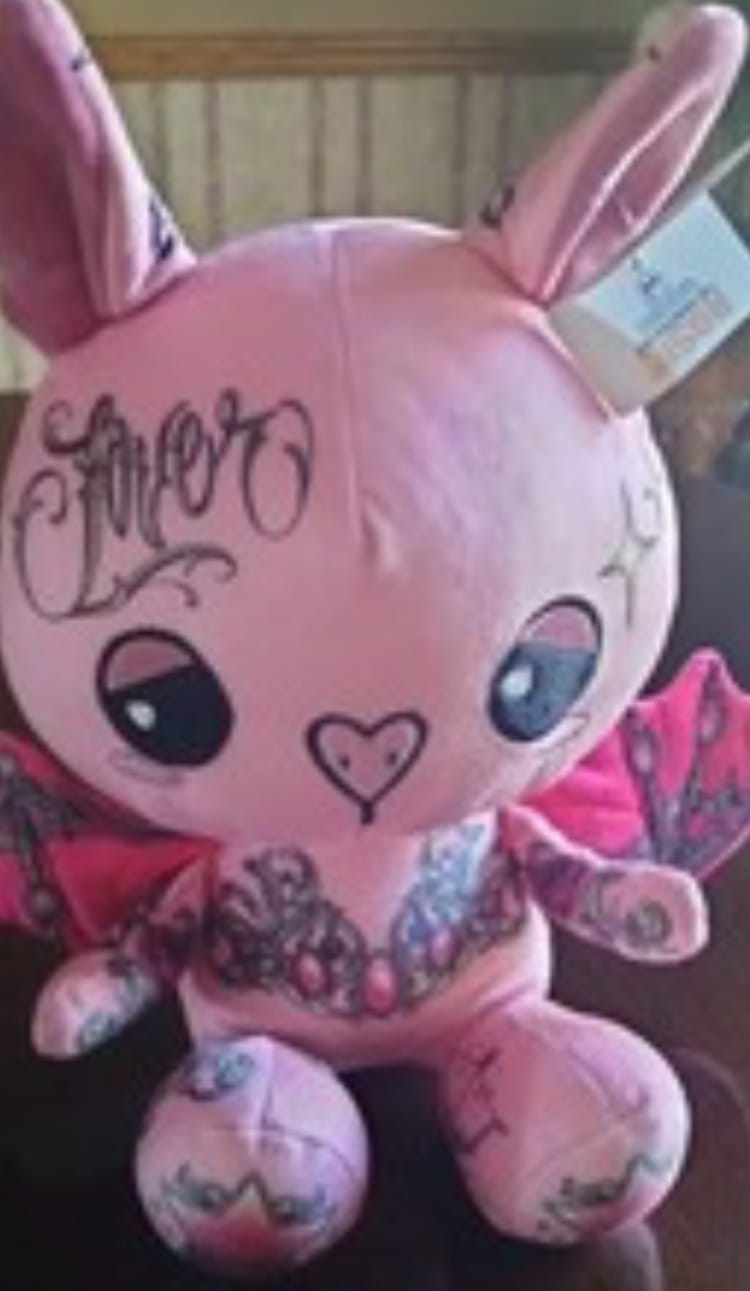 Customer photo review of Rosie the Bat Plushie
