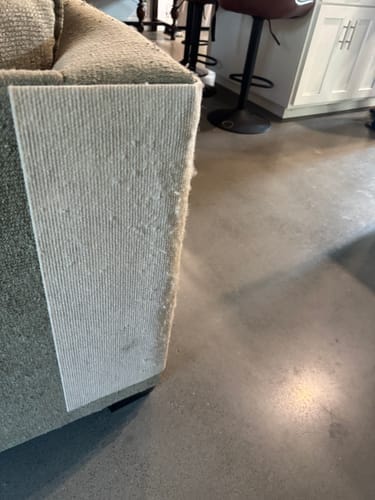 Customer photo review of KrabMat - Katten Krabmat Zelfklevend Meubelbeschermer