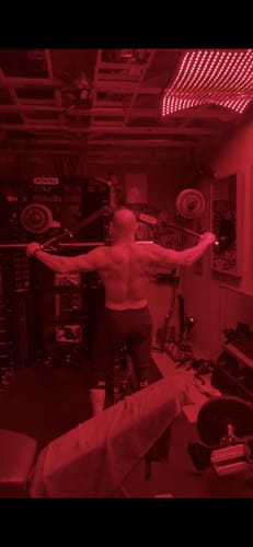 Customer photo review of Revolt Lateral Raise Attachment