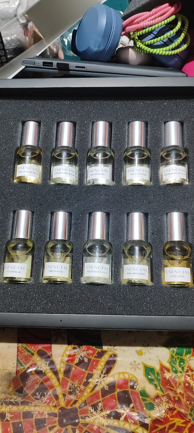 Customer photo review of Set "Más Vendidos Mujer" 10 Perfumes
