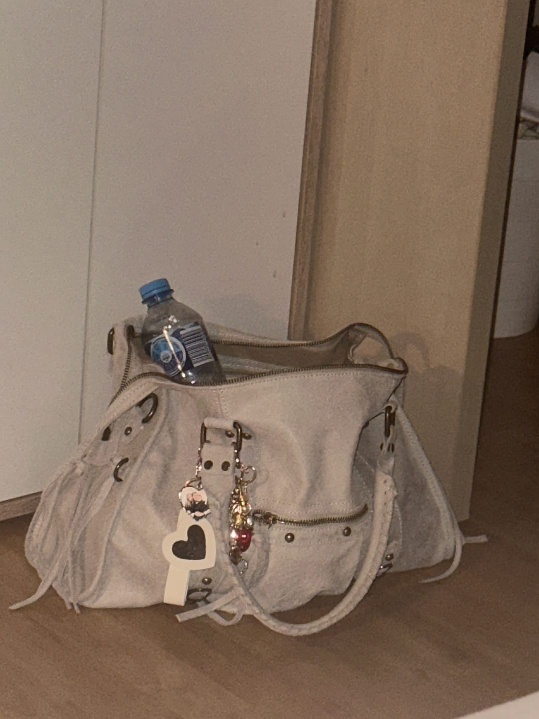 Customer photo review of It girl bag off white