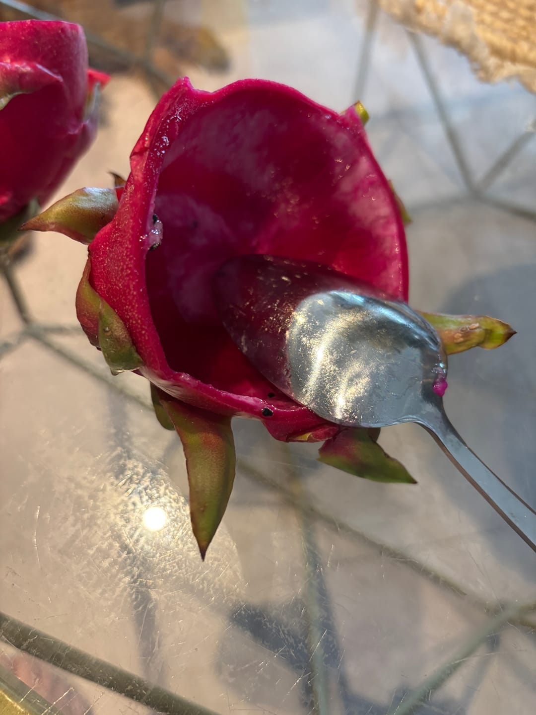 Customer photo review of Drachenfrucht-Rarität pink Bio Aktionswoche %