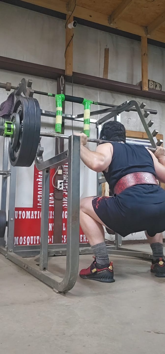 Customer photo review of Tormented V2 Lever Belt
