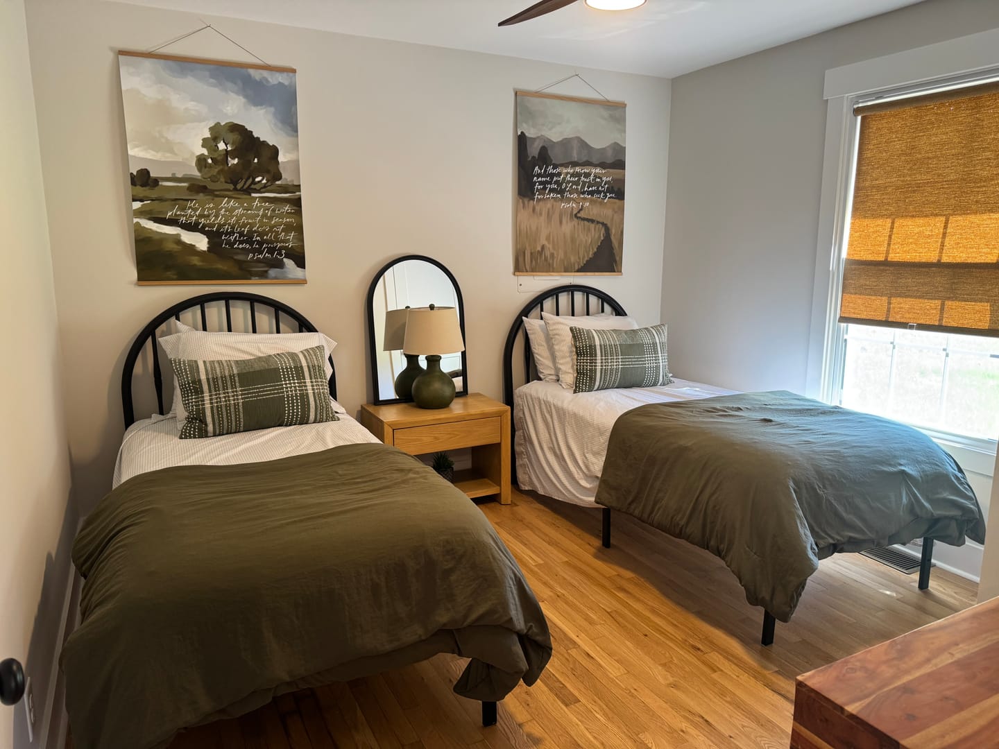 Customer photo review of Large Poster: And Those That Know Your Name