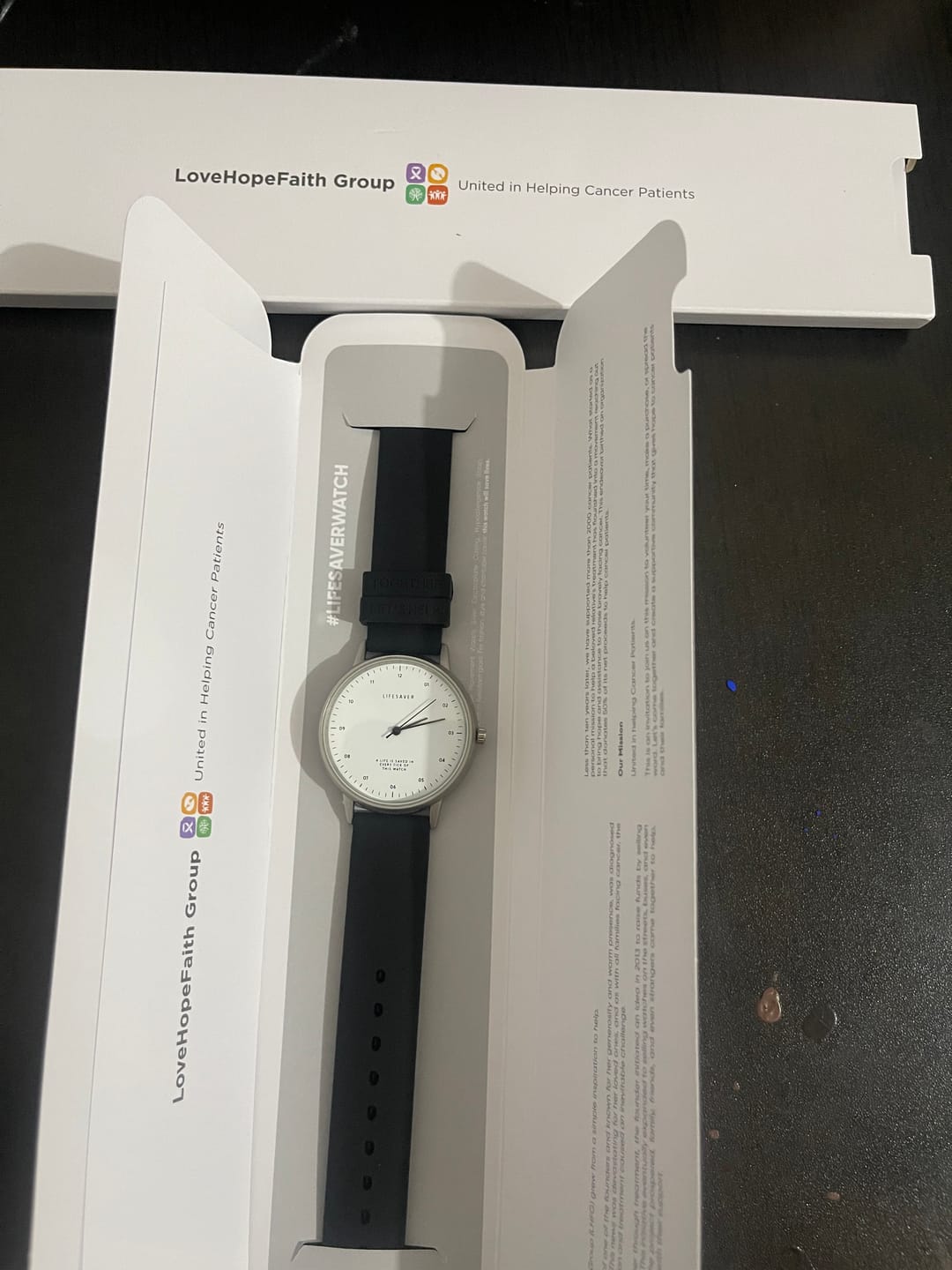 Customer photo review of LifeSaver Watch 4.0 - Black